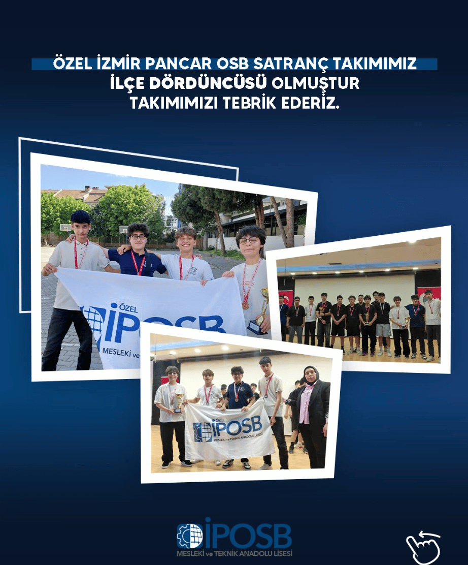 Satranç Takımımızdan İlçe Dördüncülüğü!